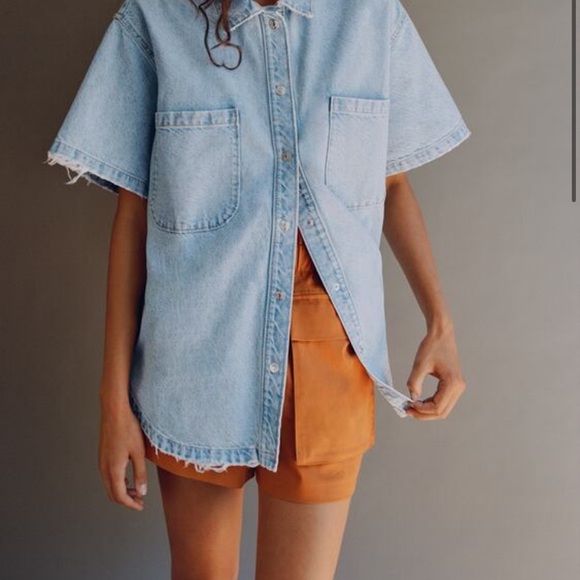 Zara Pants - Zara paper bag shorts